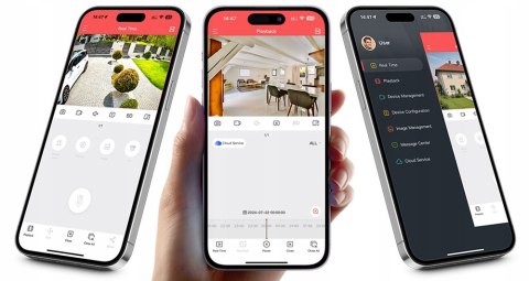 Zintronic B4 Außenkamera, 4 MP, PoE, IR 30 m, Audio, IP66