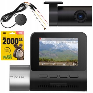 70Mai Auto-Kamera A510 QHD HDR mit Rückkamera RC11 + UP04-Stromversorgung