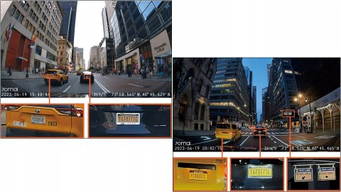 70mai A810 4K HDR Dashcam mit Rückkamera RC12 und UP04-4G-Modul