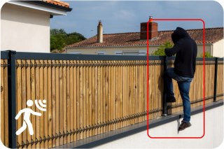 Externe IP-Kamera 4 Mpx PoE 3.6 mm 30 m IR Audio Bewegungserkennung Ip66 Schwarz