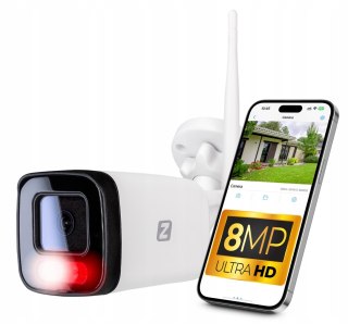 Professionelle Ip-Kamera Zintronic A8 Wifi 8Mp, 4X Zoom, Metall, Onvif
