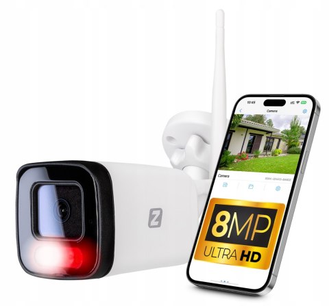 Professionelle Ip-Kamera Zintronic A8 Wifi 8Mp, 4X Zoom, Metall, Onvif