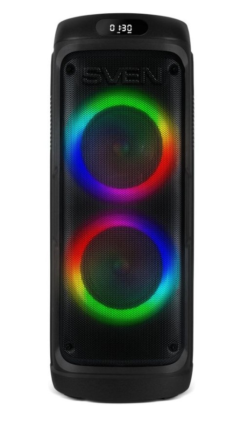 SVEN PS-770 Party-Lautsprecher, 100 W RMS, TWS, Karaoke, FM-Radio, RGB