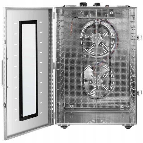 Royal Catering RCDA-1350/100S Trockner 1500 W, 16 Roste, Timer 15 h