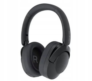 Eative Zen Hybrid 2 ANC Over-Ear-Kopfhörer BT 5.2, 67H Mikrofon Schwarz 40 mm