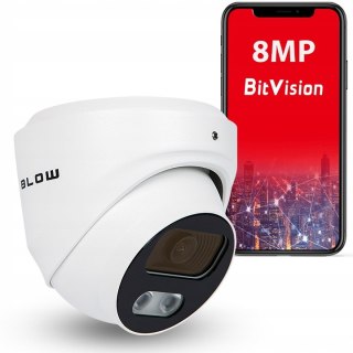 8MP 4K Schwenkbare IP-Kamera PoE Metall Starlight IR ONVIF Smart-Erkennung