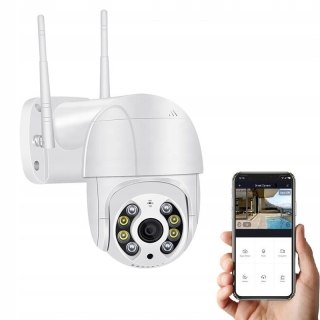 A8 WLAN-IP-Außenkamera 2 MP, PTZ 350°/110°, Audio und IP66