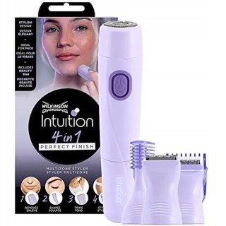 4-in-1 Rasierer Wilkinson Intuition Perfect Finish mit Trimmer und Aufsätzen