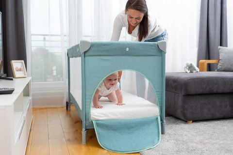 Caretero Reisebett Basic Plus für Kinder in Graphit