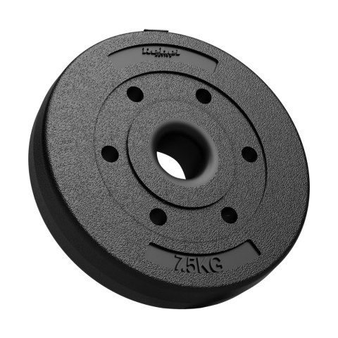 Rebel Active RBA-2139 Hantelscheiben-Set, 2 × 7,5 kg, Bohrung 51 mm