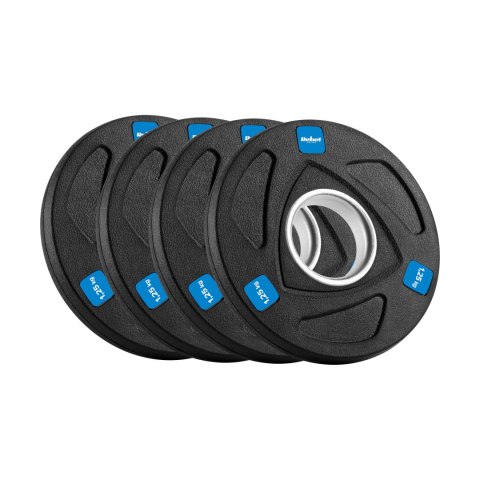Rebel Active RBA-2107 Hantelscheiben-Set, 4 × 1,25 kg, Bohrung 51 mm