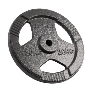 Gusseisen-Gewichtsscheibe Rebel Active, 20 kg, mit 31 mm Loch