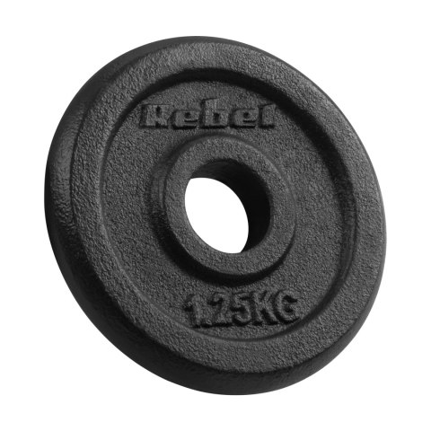 Rebel Active RBA-2126 Hantelscheiben-Set, 4 × 1,25 kg, Bohrung 31 mm