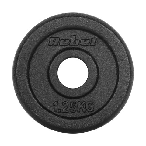 Rebel Active RBA-2126 Hantelscheiben-Set, 4 × 1,25 kg, Bohrung 31 mm