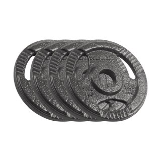 Rebel Active RBA-2132 Hantelscheiben-Set, 4 × 1,25 kg, Bohrung 31 mm