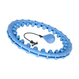 Hula-Hoop Rebel Active mit 220 g, Taillenumfang 42-100 cm, in Blau