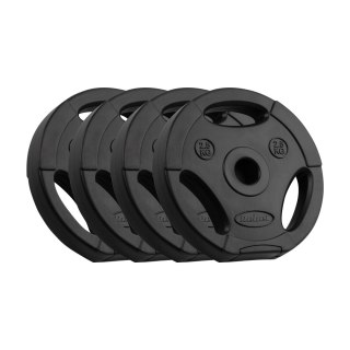 Rebel Active RBA-2121 Hantelscheiben-Set, 4 × 2,5 kg, Bohrung 31 mm