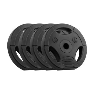 Rebel Active RBA-2122 Hantelscheiben-Set, 4 × 5 kg, Bohrung 31 mm