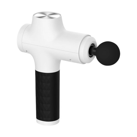 Rebel Active RBA-6004-W Massagepistole mit 8 Aufsätzen, 60 W, Weiß, USB-C