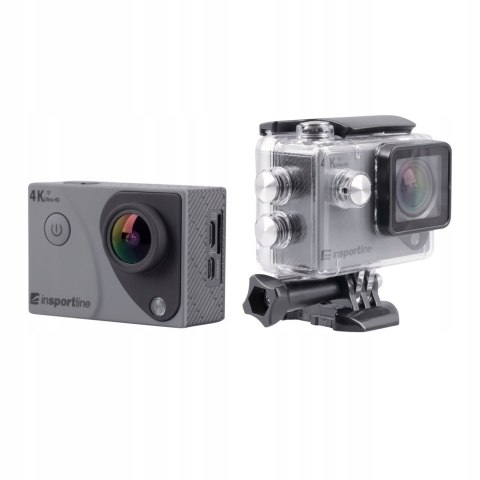 InSPORTline ActionCam III 4K Sportkamera mit WLAN & 2-Zoll Display