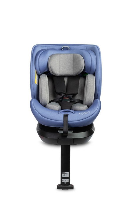 Caretero Bosco i-Size Autokindersitz, Blau, 40-150 cm, ISOFIX, 360° drehbar
