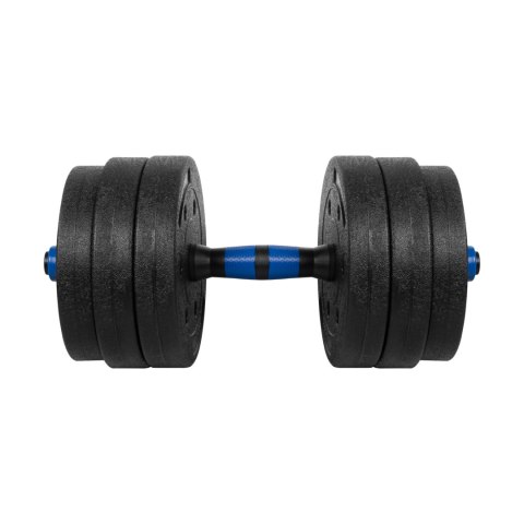Bitumen-Hantelset Rebel Active RBA-2300, 20 kg mit Verbindungsstück