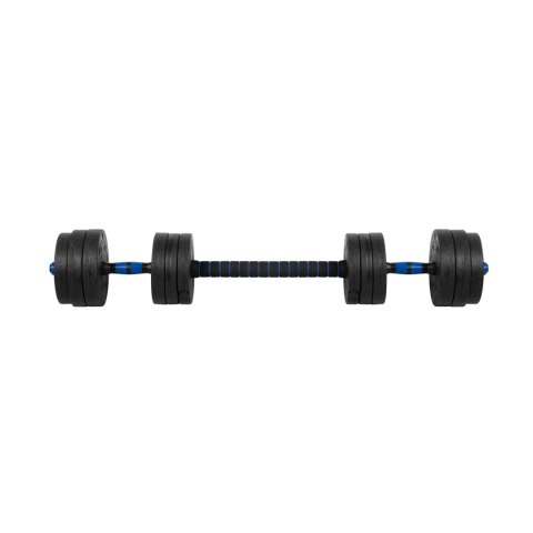 Bitumen-Hantelset Rebel Active RBA-2300, 20 kg mit Verbindungsstück