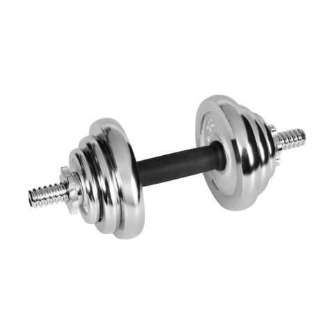Chrom-Hantelset Rebel Active RBA-2326-20, 20 kg mit Verbinder und Koffer