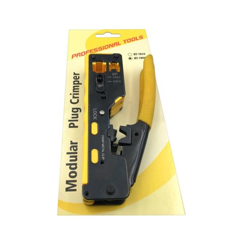 Crimpzange Eurokomp NAR0872 HT-7088 für RJ45, RJ11 und RJ12