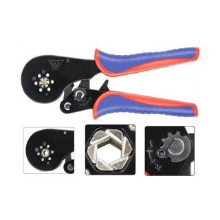 Crimpzangenset Eurokomp NAR0885 für Aderendhülsen, 0,08-16 mm²