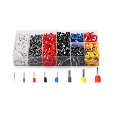 Crimpzangenset Eurokomp NAR0885 für Aderendhülsen, 0,08-16 mm²