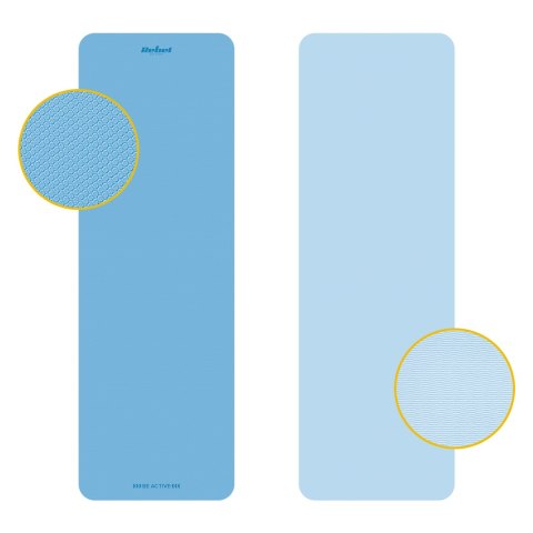Gymnastikmatte Rebel Active RBA-3158-2BL TPE 183×61 cm, 1 cm, blau