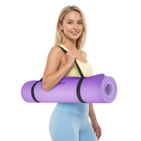 Gymnastikmatte Rebel Active RBA-3158-2PU TPE 183×61 cm, 1 cm, violett