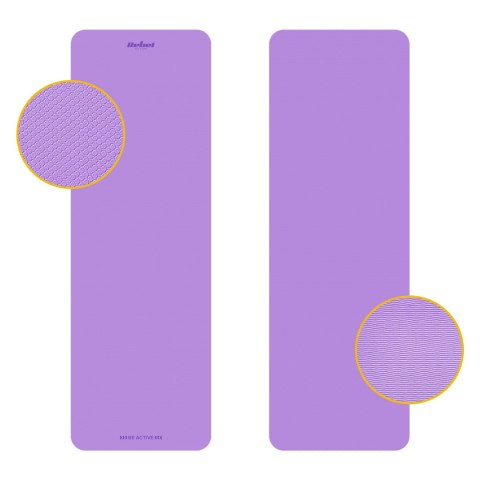 Gymnastikmatte Rebel Active RBA-3158-PU TPE 183×61 cm, 1 cm, violett