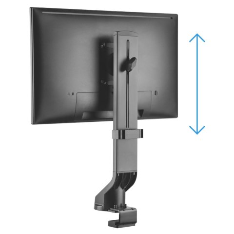 Maclean MC-853 Monitor-Tischhalterung, 17-32 Zoll, 8 kg, Schwarz