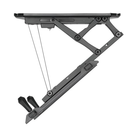 Maclean MC-880 motorisierte TV-Deckenhalterung, 32-70 Zoll, 35 kg, Schwarz