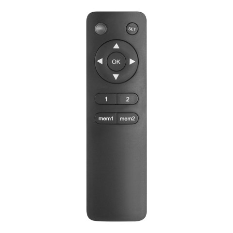 Maclean MC-880 motorisierte TV-Deckenhalterung, 32-70 Zoll, 35 kg, Schwarz