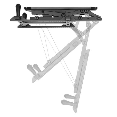 Maclean MC-880 motorisierte TV-Deckenhalterung, 32-70 Zoll, 35 kg, Schwarz