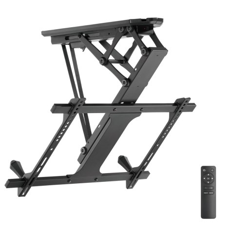 Maclean MC-880 motorisierte TV-Deckenhalterung, 32-70 Zoll, 35 kg, Schwarz
