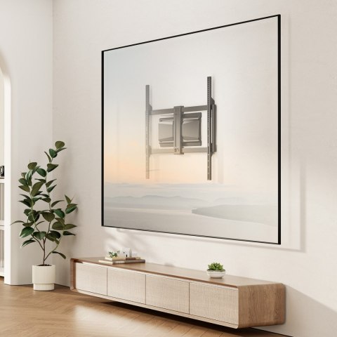 Maclean MC-881 N TV-Wandhalterung, 37-90 Zoll, 65 kg, VESA 600×400, Schwarz