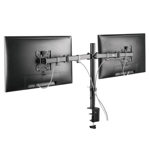 Maclean MC-884 Monitorhalterung für 2 Monitore, 2×8 kg, VESA 75/100