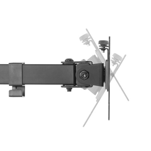 Maclean MC-884 Monitorhalterung für 2 Monitore, 2×8 kg, VESA 75/100