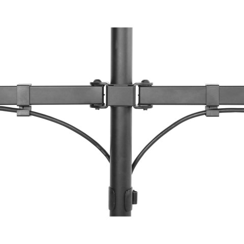Maclean MC-884 Monitorhalterung für 2 Monitore, 2×8 kg, VESA 75/100