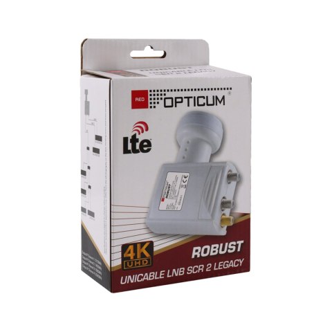Opticum Robust Unicable-4UB-Satelliten-LNB, SCR + 2 Legacy, 40 mm