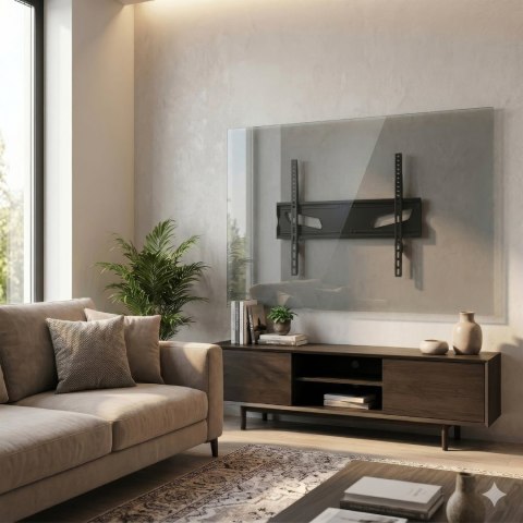 TV-Wandhalterung Maclean MC-723 B, 45 kg, VESA 600×400 mm, Schwarz
