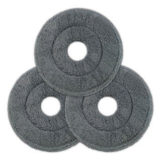 3 Mikrofaserbezüge für Esperanza Perfect Clean 007, Ø 25 cm