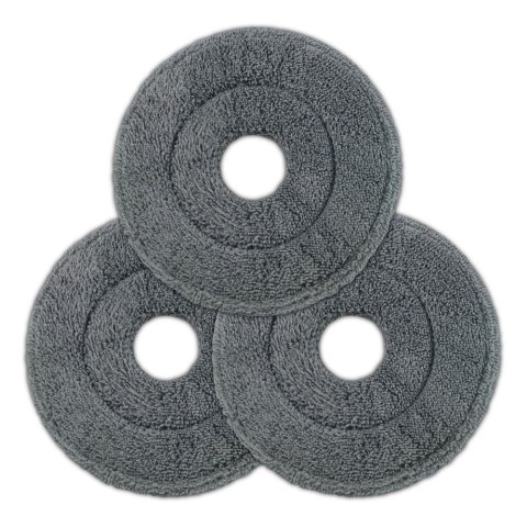 3 Mikrofaserbezüge für Esperanza Perfect Clean 007, Ø 25 cm