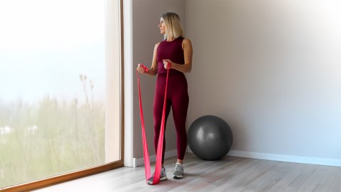 Ein Set mit 5 Widerstandsbändern Rebel Active 2,5-20 kg