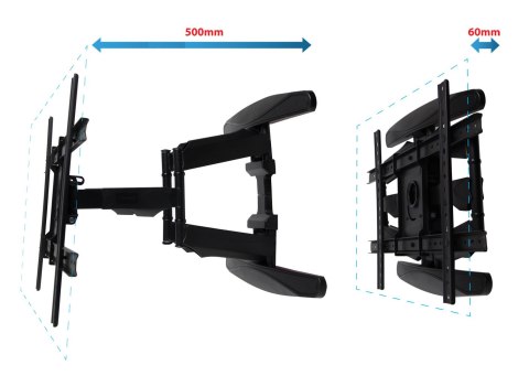 Esperanza Cronos ERW021 TV-Wandhalterung 40-85 Zoll, 68,2 kg