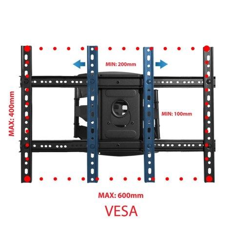 Esperanza Cronos ERW021 TV-Wandhalterung 40-85 Zoll, 68,2 kg